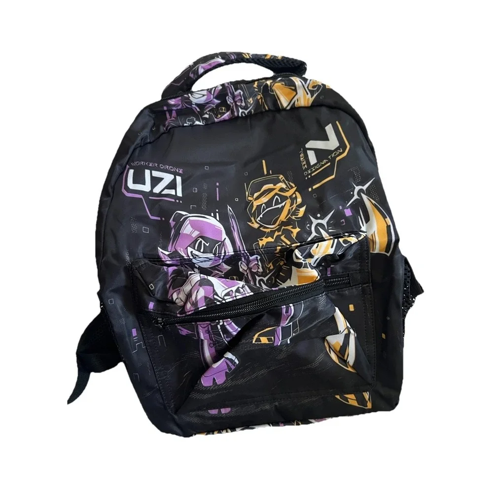 Gaming Backpack Anime Worker Drone Bookbag Tote Storage Clothing Accessory - Picture 8 of 11